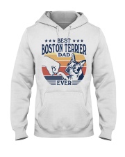Best Dad Ever Boston Terrier Hooded Sweatshirt tile
