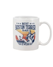 Best Dad Ever Boston Terrier Mug front
