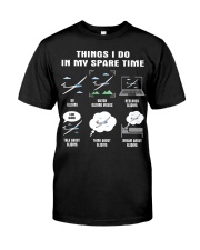 Spare Time Gliding Classic T-Shirt front