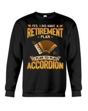 Retirement Plan Accordion Crewneck Sweatshirt tile