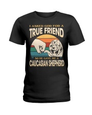 Dog True Friend - Caucasian Shepherd Ladies T-Shirt tile