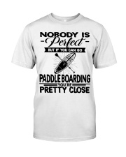 Nobody Is Perfect - Paddle Boarding Premium Fit Mens Tee tile
