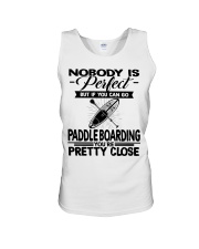 Nobody Is Perfect - Paddle Boarding Unisex Tank tile