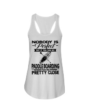 Nobody Is Perfect - Paddle Boarding Ladies Flowy Tank tile