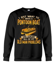 Pontoon - Old Man Problems Crewneck Sweatshirt tile
