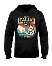 Best Dad Ever - Italian Greyhound Hooded Sweatshirt tile
