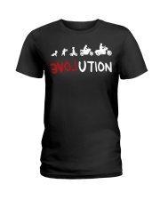 Evolution - Biker Ladies T-Shirt tile