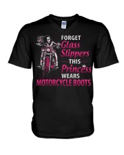 Biker - Princess V-Neck T-Shirt tile