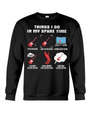 Spare Time - Electric Guitar Crewneck Sweatshirt tile