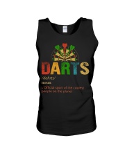 Darts Coolest People Unisex Tank tile