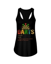 Darts Coolest People Ladies Flowy Tank tile