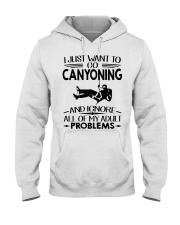 Ignore Adult Problems - Canyoning Hooded Sweatshirt tile