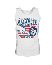 Alaskan Malamute Best Dad Ever Unisex Tank tile