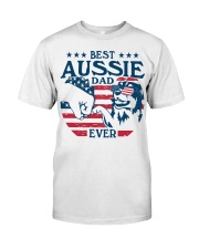 Australian Shepherd Best Dad Ever Classic T-Shirt front