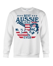 Australian Shepherd Best Dad Ever Crewneck Sweatshirt tile