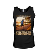 Running - Therapy Unisex Tank tile