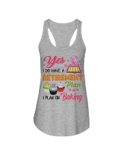Baking - Retirement Plan Ladies Flowy Tank tile