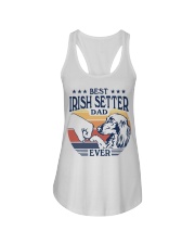 Best Dad Ever Irish Setter Ladies Flowy Tank tile