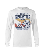 Best Dad Ever Irish Setter Long Sleeve Tee tile