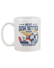 Best Dad Ever Irish Setter Mug back