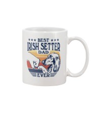 Best Dad Ever Irish Setter Mug front