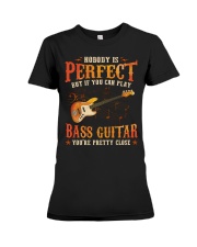 Bass Guitar - Nobodys Perfect Premium Fit Ladies Tee tile
