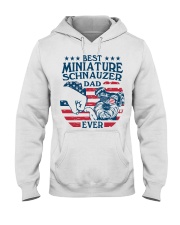 Miniature Schnauzer Best Dad Ever Hooded Sweatshirt tile