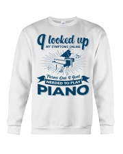 My Symptoms Piano Crewneck Sweatshirt tile