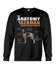 Anatomy of German Shorthaired Pointer Crewneck Sweatshirt tile