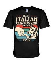 Best Mom Ever - Italian Greyhound V-Neck T-Shirt tile