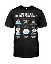 Spare Time Sailing Classic T-Shirt front