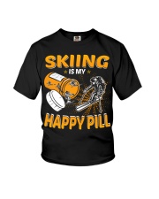 Happy Pill - Skiing Youth T-Shirt tile