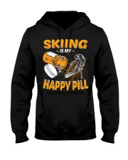 Happy Pill - Skiing Hooded Sweatshirt tile