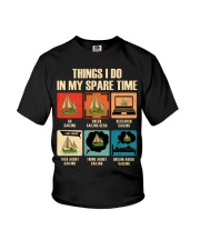Sailing - Spare Time Youth T-Shirt tile