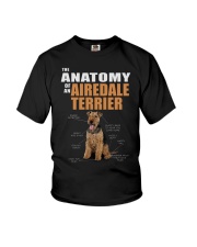 Dog Anatomy - Airedale Terrier Youth T-Shirt tile
