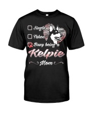 Busy Being Dog Mom Australian Kelpie Premium Fit Mens Tee tile