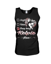 Busy Being Dog Mom Australian Kelpie Unisex Tank tile