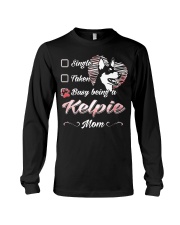 Busy Being Dog Mom Australian Kelpie Long Sleeve Tee tile