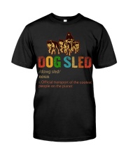 Dog Sled Coolest People Premium Fit Mens Tee tile