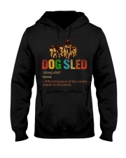 Dog Sled Coolest People Hooded Sweatshirt tile