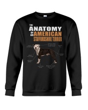 Dog Anatomy - American Staffordshire Terrier Crewneck Sweatshirt tile