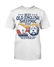 Best Dad Ever Old English Sheepdog Premium Fit Mens Tee tile