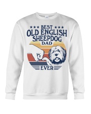 Best Dad Ever Old English Sheepdog Crewneck Sweatshirt tile
