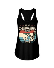 Best Dad Ever - Chihuahua Ladies Flowy Tank tile