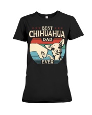 Best Dad Ever - Chihuahua Premium Fit Ladies Tee tile