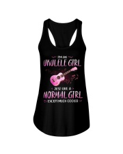 Ukulele - Girl Cooler Ladies Flowy Tank tile