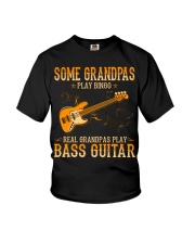 Bass Guitar - Grandpa Bingo Youth T-Shirt tile