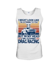 But In My Head - Drag Racing Unisex Tank tile