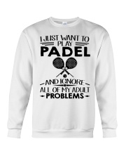 Ignore Adult Problems - Padel Crewneck Sweatshirt tile
