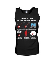 Spare Time - Bass Guitar Unisex Tank tile